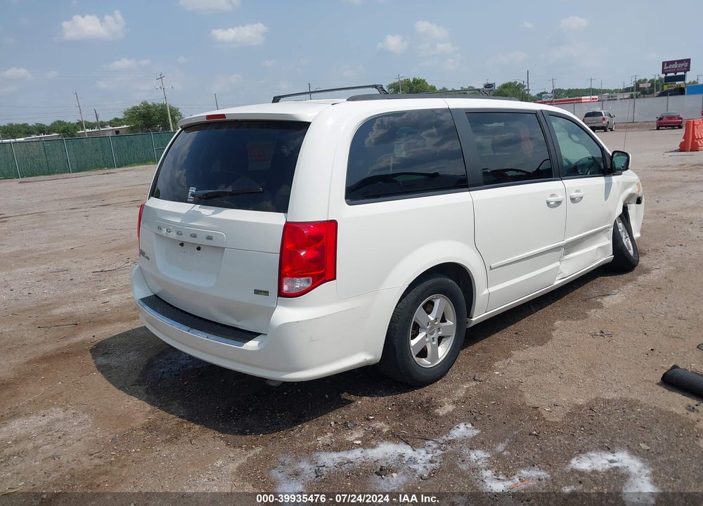 2012 DODGE GRAND CARAVAN SXT VIN: 2C4RDGCG6CR145647