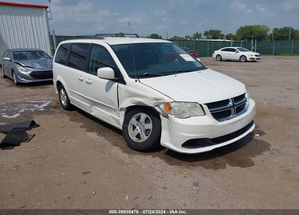 2012 DODGE GRAND CARAVAN SXT VIN: 2C4RDGCG6CR145647