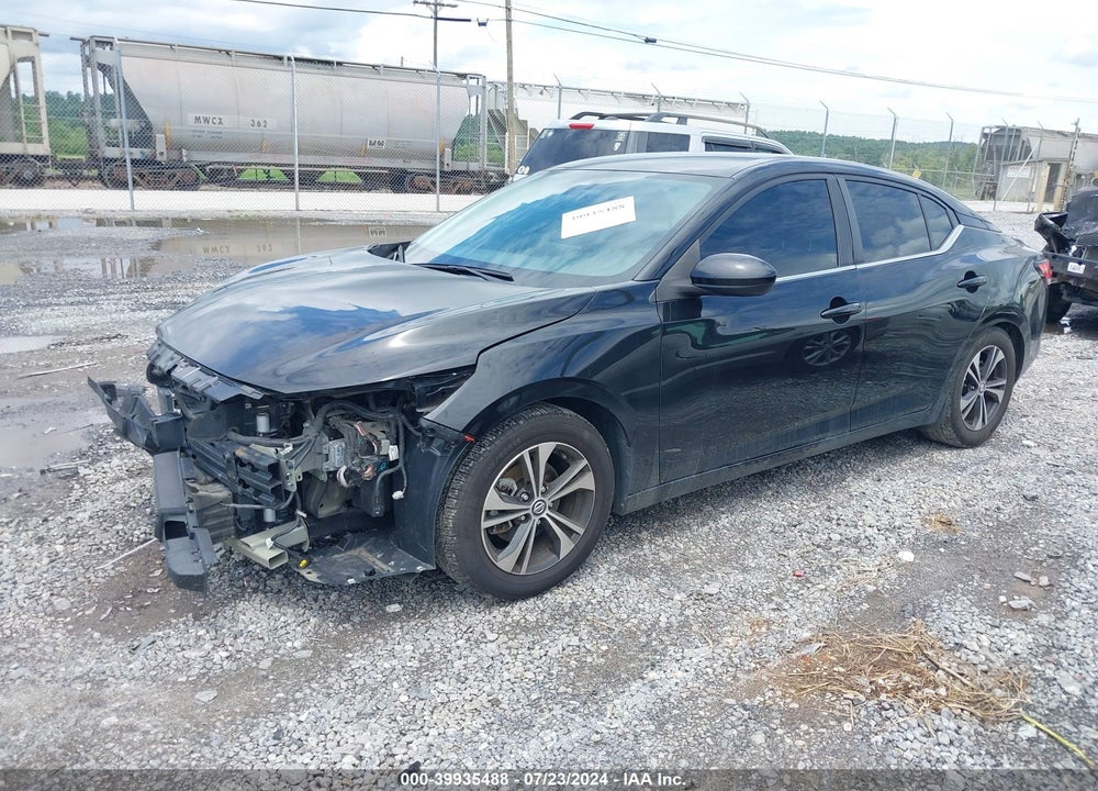 2021 NISSAN SENTRA SV XTRONIC CVT VIN: 3N1AB8CV8MY284772