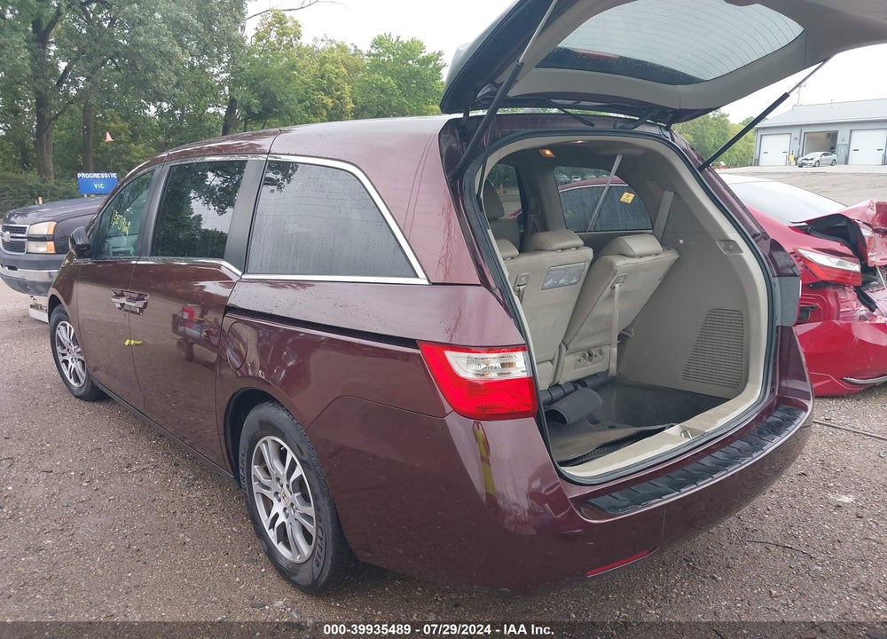 2012 HONDA ODYSSEY EX-L VIN: 5FNRL5H60CB030559
