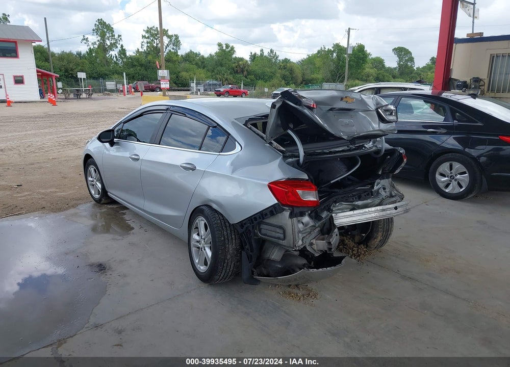 2018 CHEVROLET CRUZE LT AUTO VIN: 1G1BE5SM0J7183912