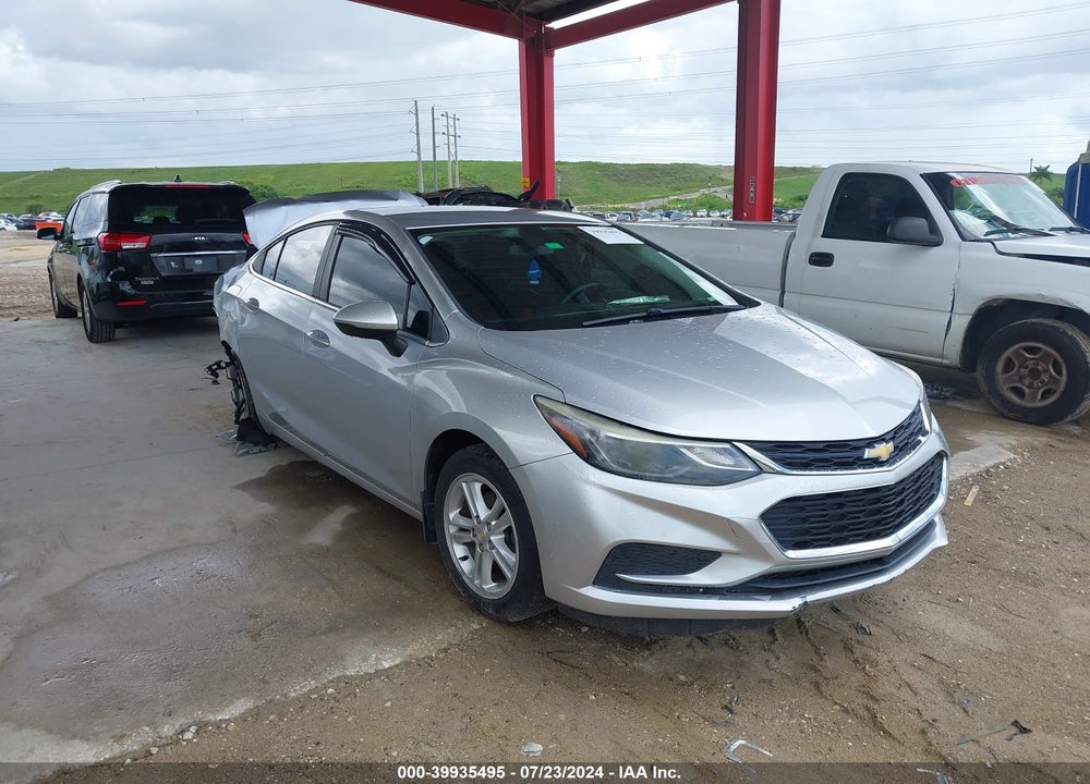 2018 CHEVROLET CRUZE LT AUTO VIN: 1G1BE5SM0J7183912