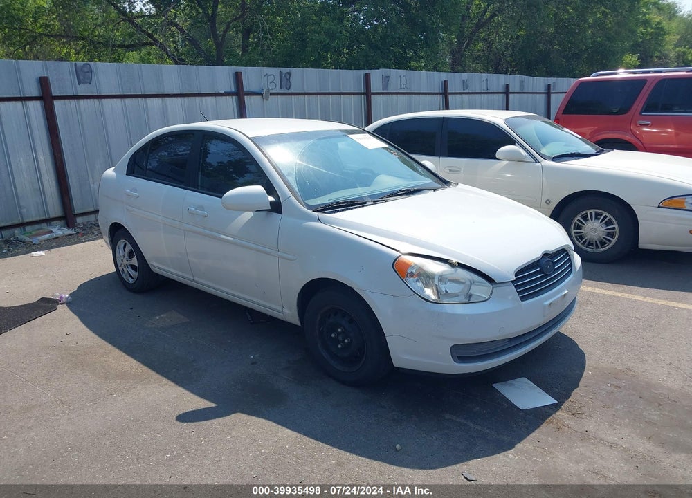 2008 HYUNDAI ACCENT GLS VIN: KMHCN46C88U177659