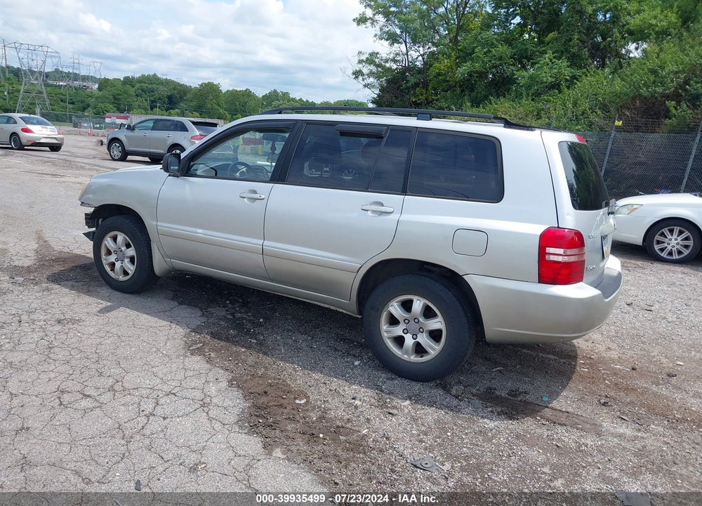 2003 TOYOTA HIGHLANDER V6 VIN: JTEHF21A430102177