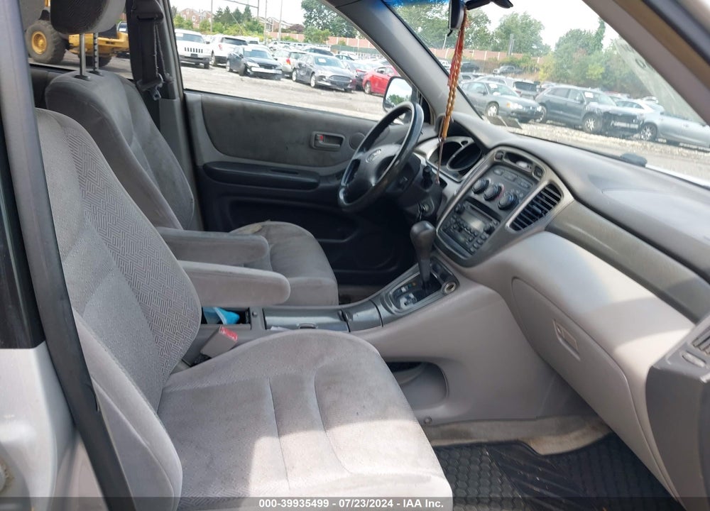 2003 TOYOTA HIGHLANDER V6 VIN: JTEHF21A430102177