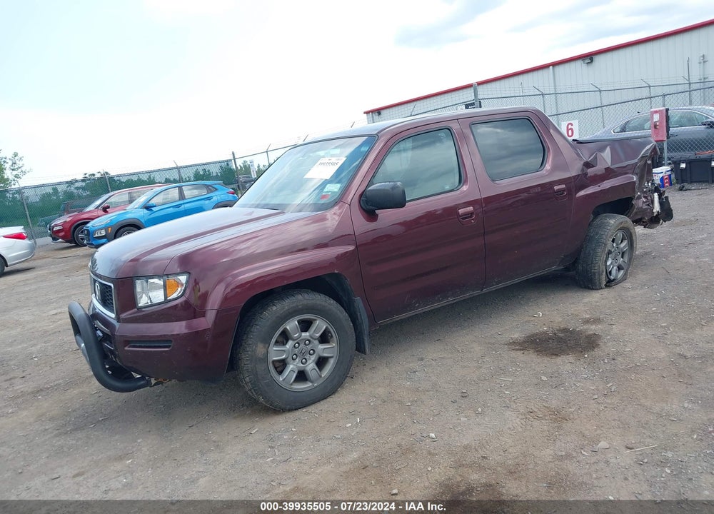 2008 HONDA RIDGELINE RTX VIN: 2HJYK16318H526368