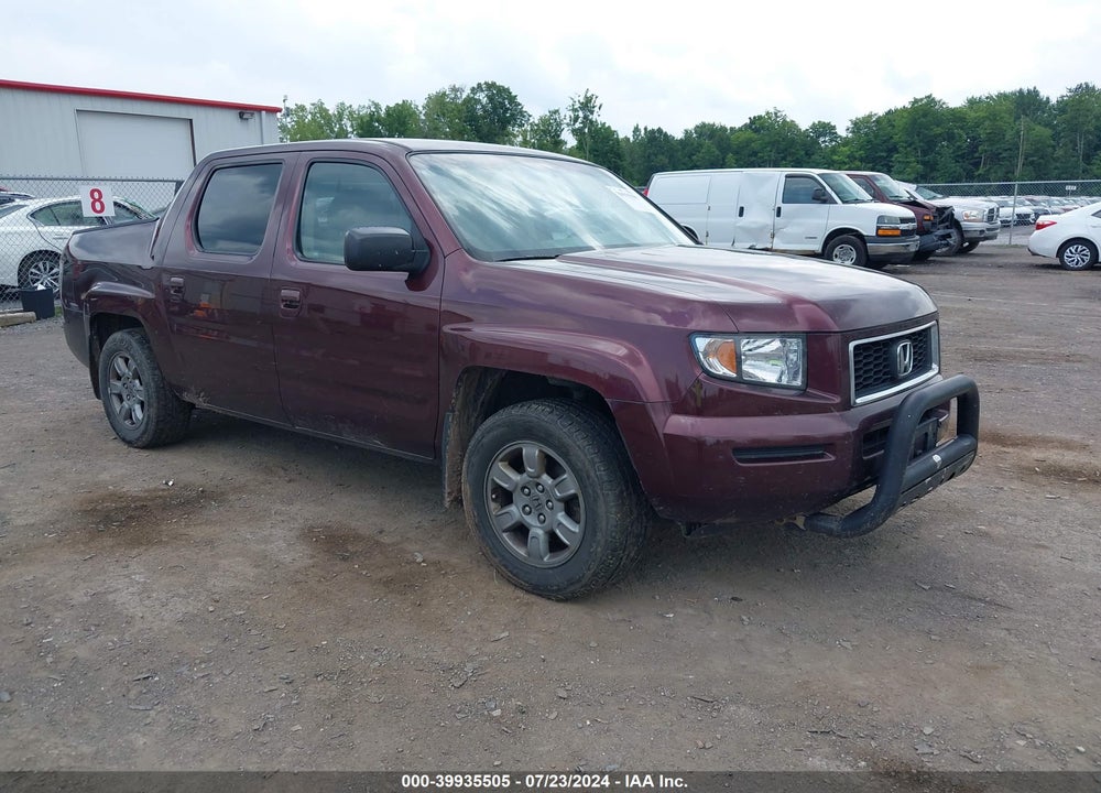 2008 HONDA RIDGELINE RTX VIN: 2HJYK16318H526368