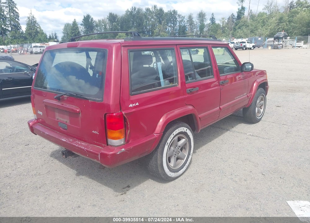 1998 JEEP CHEROKEE CLASSIC/SPORT VIN: 1J4FJ68S8WL244948