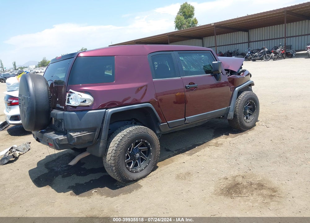 2007 TOYOTA FJ CRUISER VIN: JTEBU11F970091765