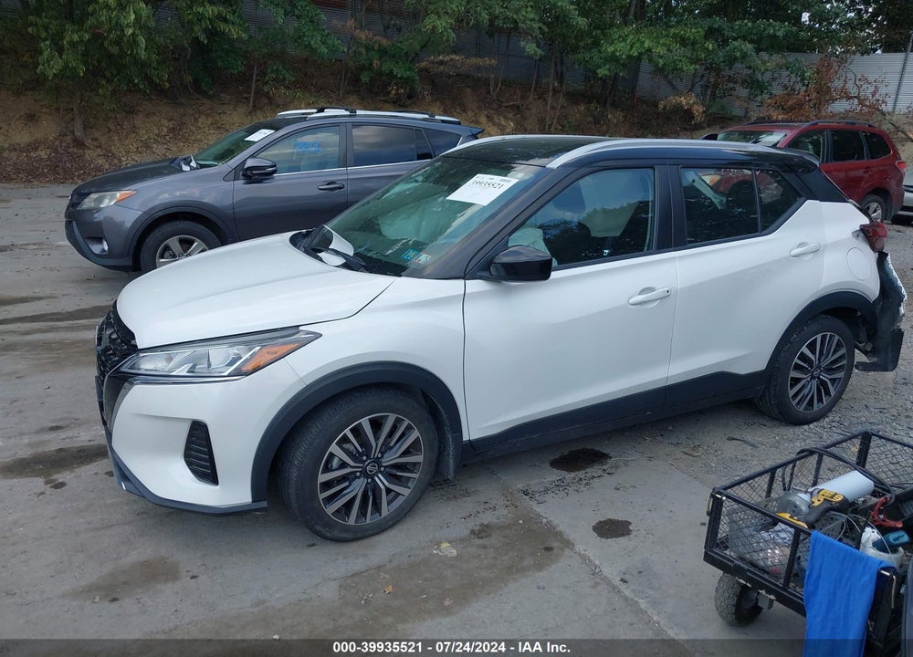 2021 NISSAN KICKS SV XTRONIC CVT VIN: 3N1CP5CV9ML547406