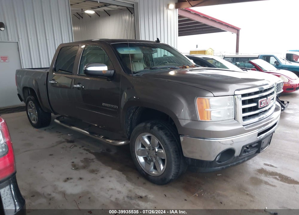 2012 GMC SIERRA 1500 SLE VIN: 3GTP2VE79CG257024