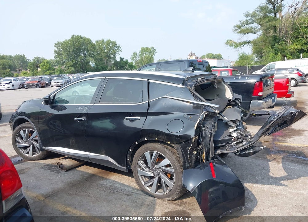 2019 NISSAN MURANO SL VIN: 5N1AZ2MSXKN118091