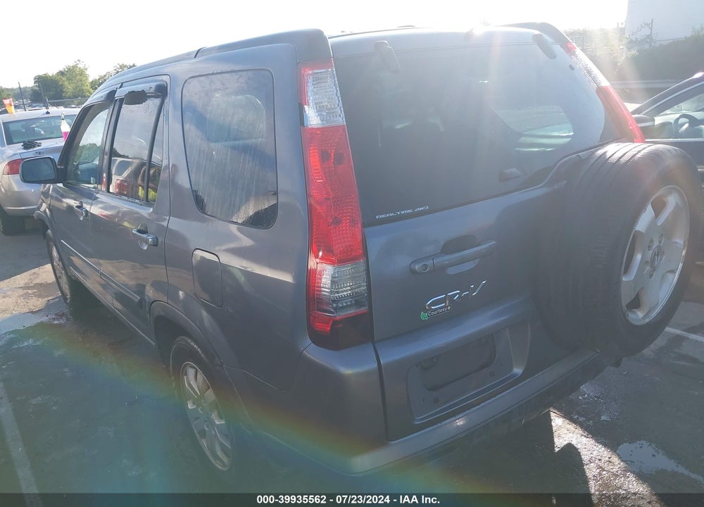 2005 HONDA CR-V SE VIN: SHSRD78965U316737