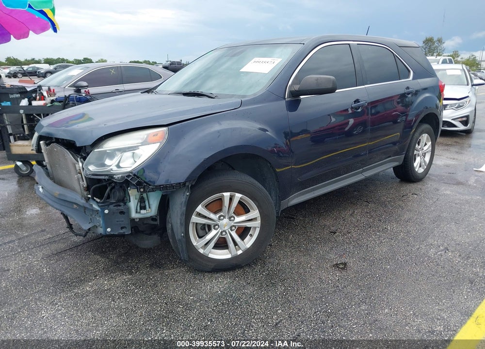 2017 CHEVROLET EQUINOX LS VIN: 2GNALBEK9H1553674