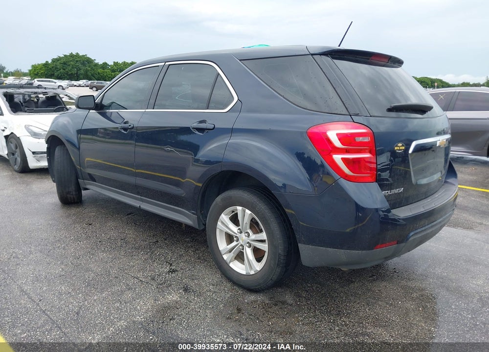 2017 CHEVROLET EQUINOX LS VIN: 2GNALBEK9H1553674