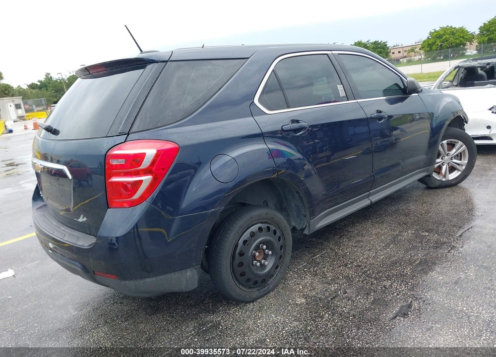 2017 CHEVROLET EQUINOX LS VIN: 2GNALBEK9H1553674