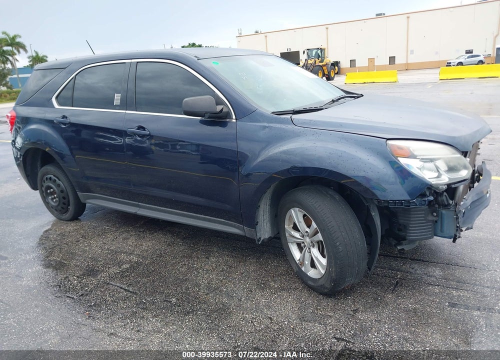 2017 CHEVROLET EQUINOX LS VIN: 2GNALBEK9H1553674