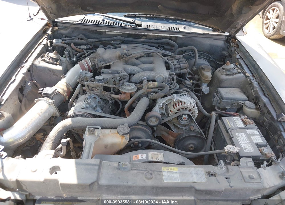 2001 FORD MUSTANG VIN: 1FAFP404X1F232626