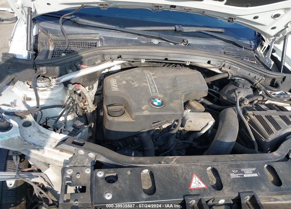 2013 BMW X3 XDRIVE28I VIN: 5UXWX9C5XD0A21544