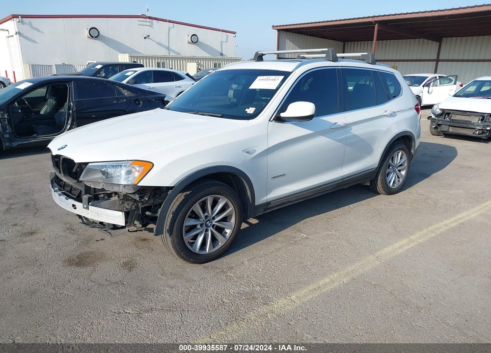 2013 BMW X3 XDRIVE28I VIN: 5UXWX9C5XD0A21544