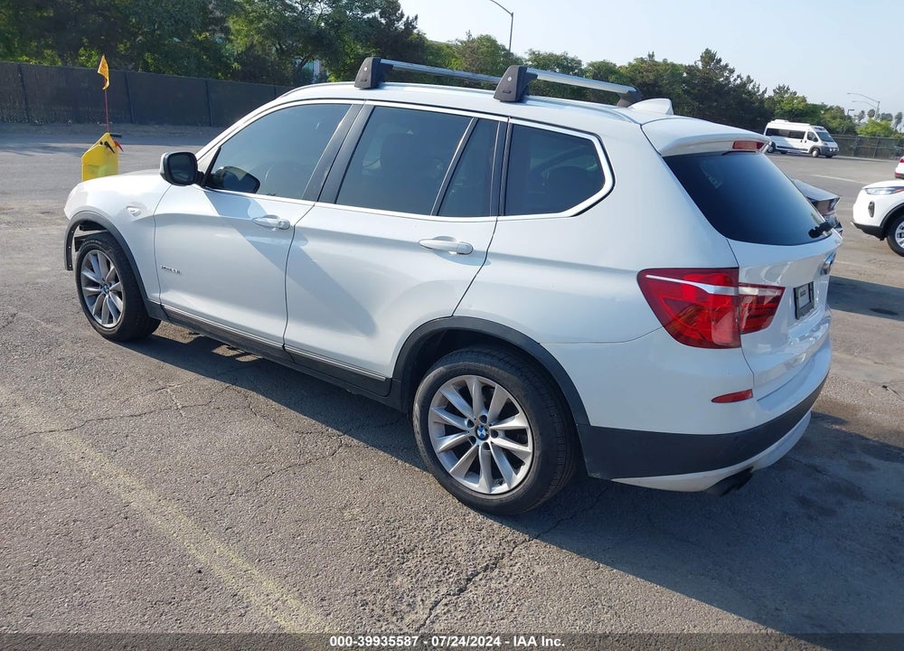 2013 BMW X3 XDRIVE28I VIN: 5UXWX9C5XD0A21544
