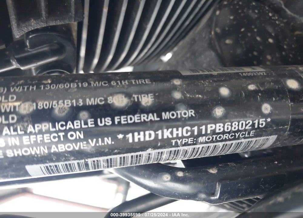 2023 HARLEY-DAVIDSON FLTRX VIN: 1HD1KHC11PB680215