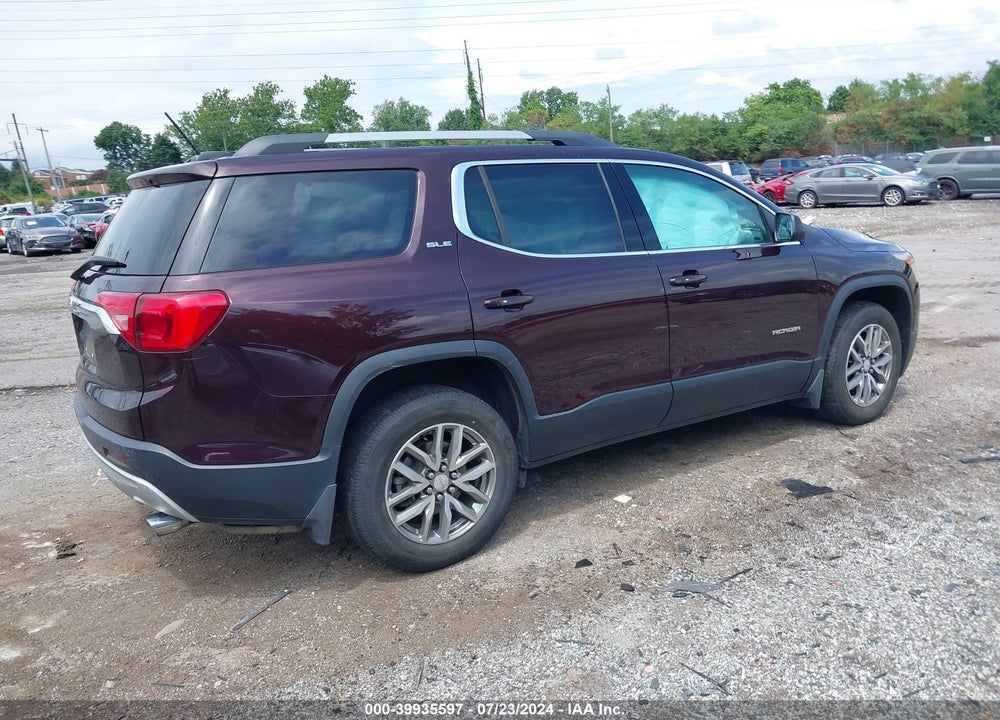 2018 GMC ACADIA SLE-2 VIN: 1GKKNLLS7JZ119447