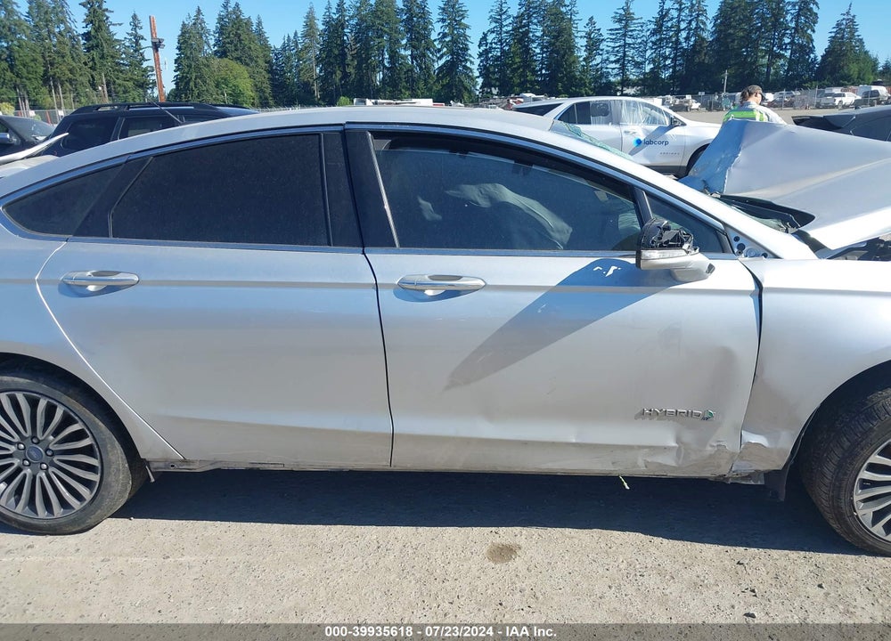2017 FORD FUSION HYBRID TITANIUM VIN: 3FA6P0RU4HR368887