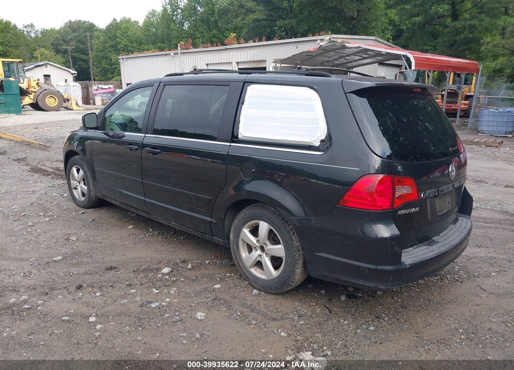 2009 VOLKSWAGEN ROUTAN SEL VIN: 2V8HW54X09R541899