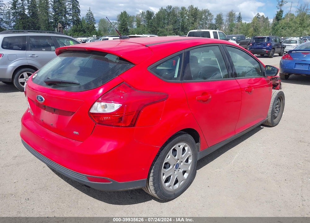 2012 FORD FOCUS SE VIN: 1FAHP3K21CL195520