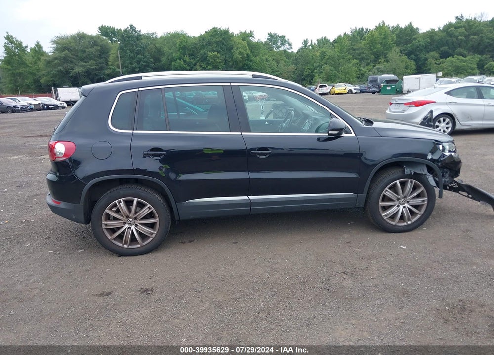 2013 VOLKSWAGEN TIGUAN SE VIN: WVGBV3AX4DW622834