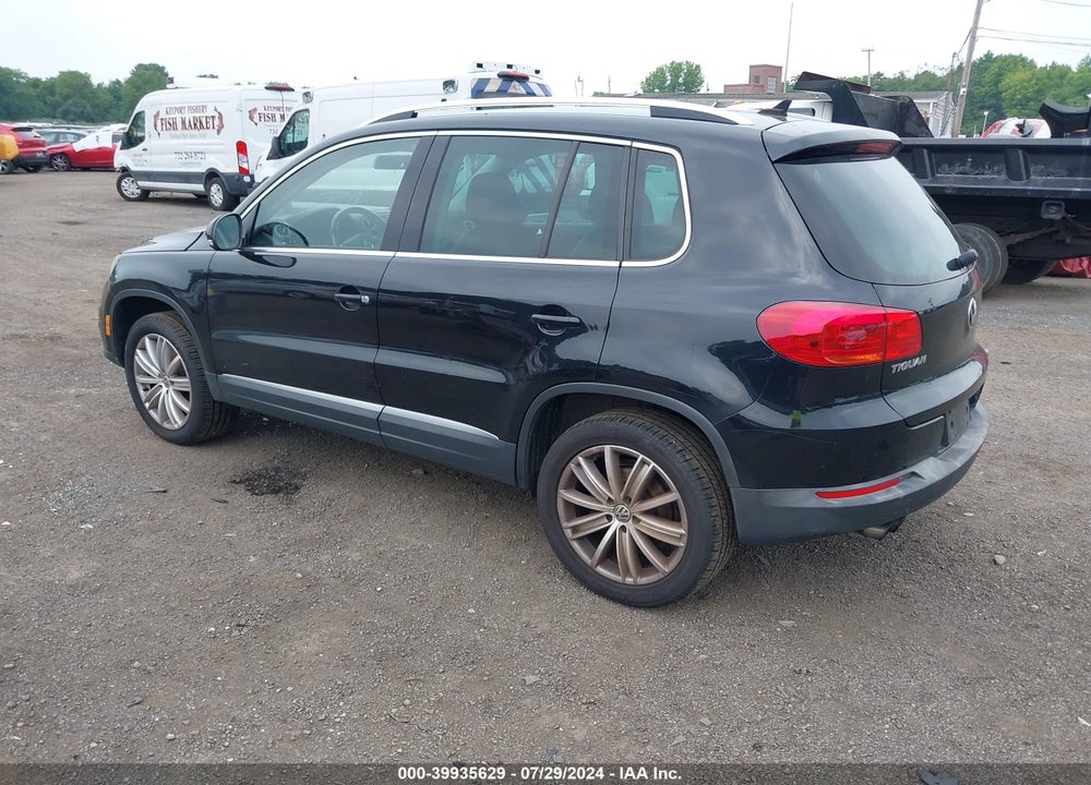 2013 VOLKSWAGEN TIGUAN SE VIN: WVGBV3AX4DW622834