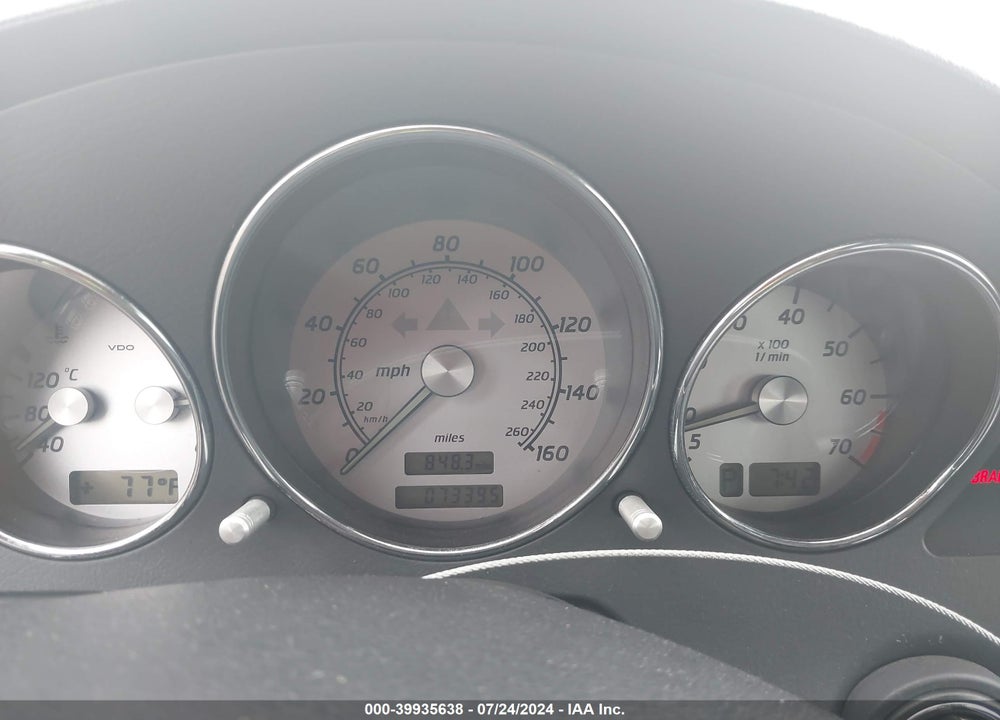 2004 MERCEDES-BENZ SLK 230 KOMPRESSOR VIN: WDBKK49F94F296459