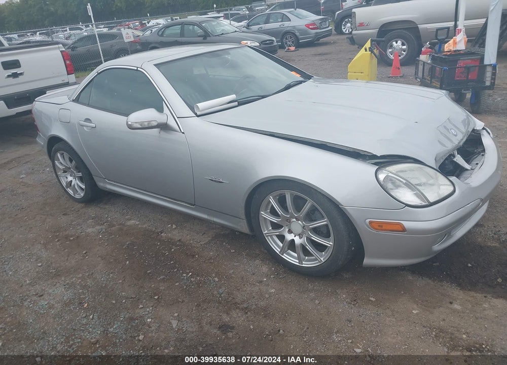 2004 MERCEDES-BENZ SLK 230 KOMPRESSOR VIN: WDBKK49F94F296459