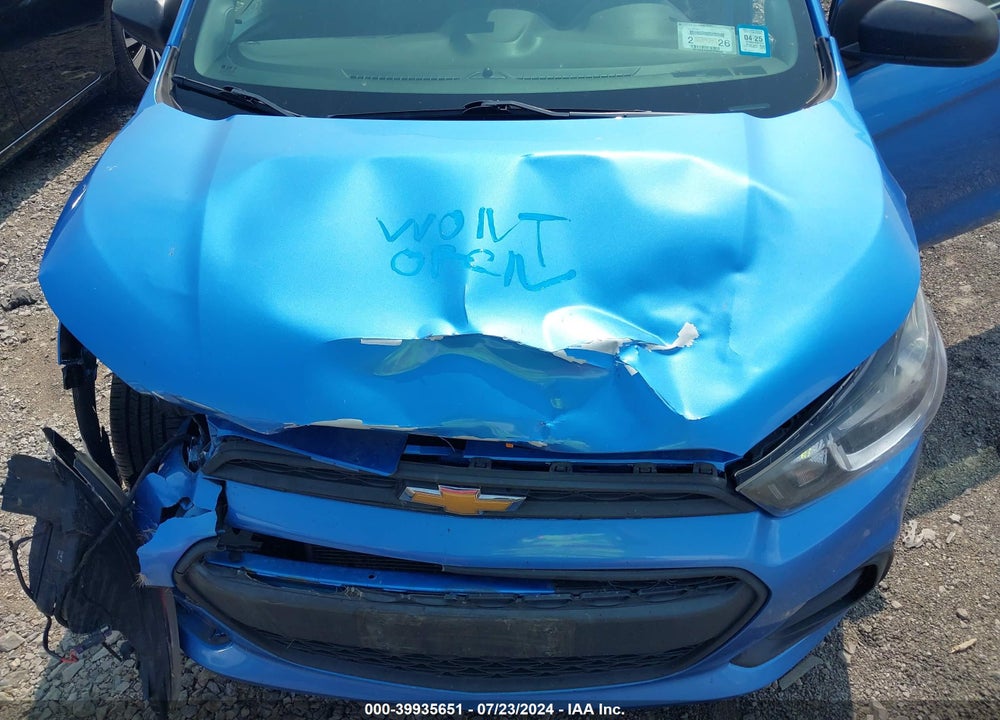 2016 CHEVROLET SPARK LS CVT VIN: KL8CB6SAXGC581220