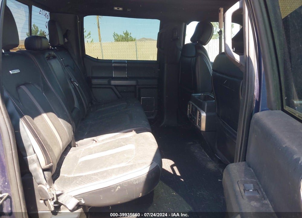 2019 FORD F-150 PLATINUM VIN: 1FTFW1E44KFA81367