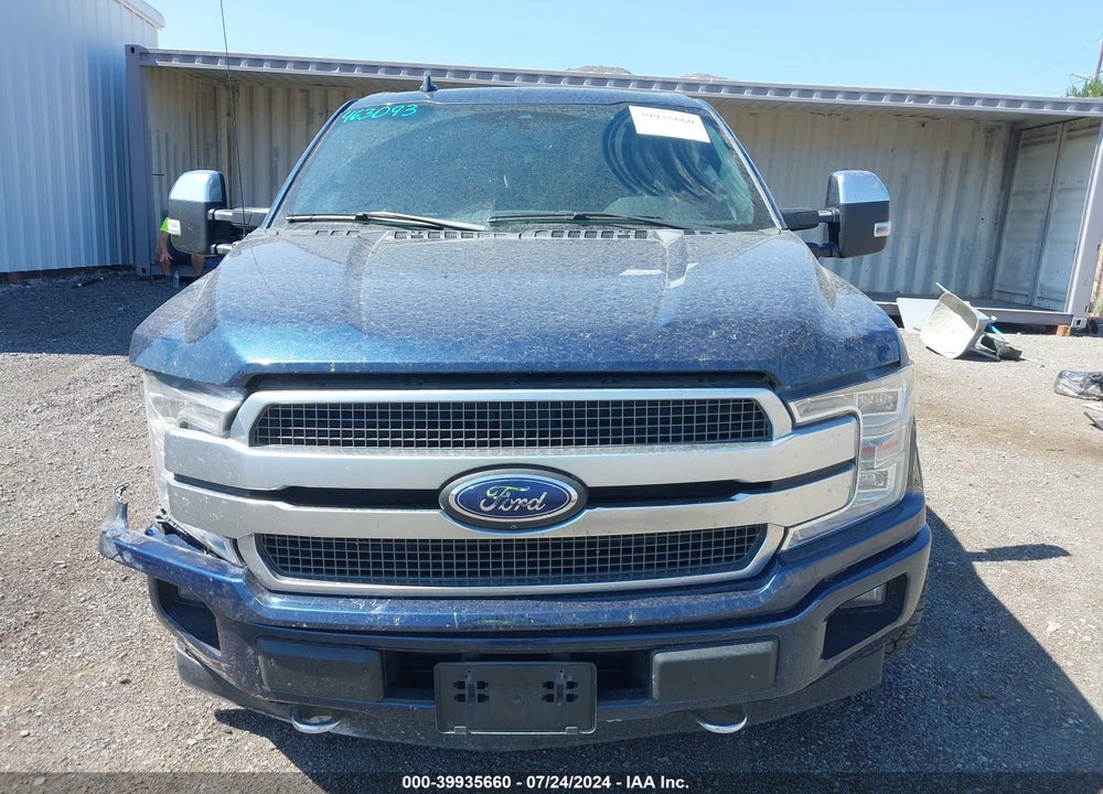 2019 FORD F-150 PLATINUM VIN: 1FTFW1E44KFA81367