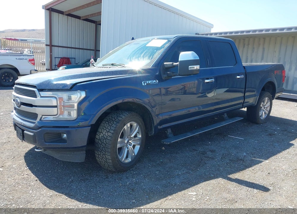 2019 FORD F-150 PLATINUM VIN: 1FTFW1E44KFA81367