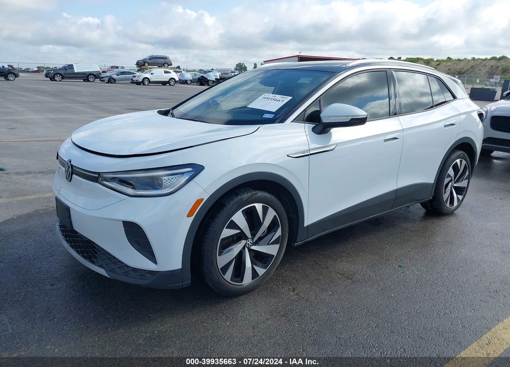 2022 VOLKSWAGEN ID.4 PRO S VIN: WVGKMPE25NP072600