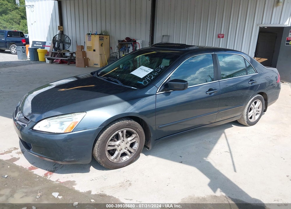 2007 HONDA ACCORD 2.4 EX VIN: 1HGCM56797A042658