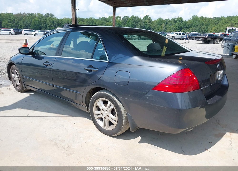 2007 HONDA ACCORD 2.4 EX VIN: 1HGCM56797A042658