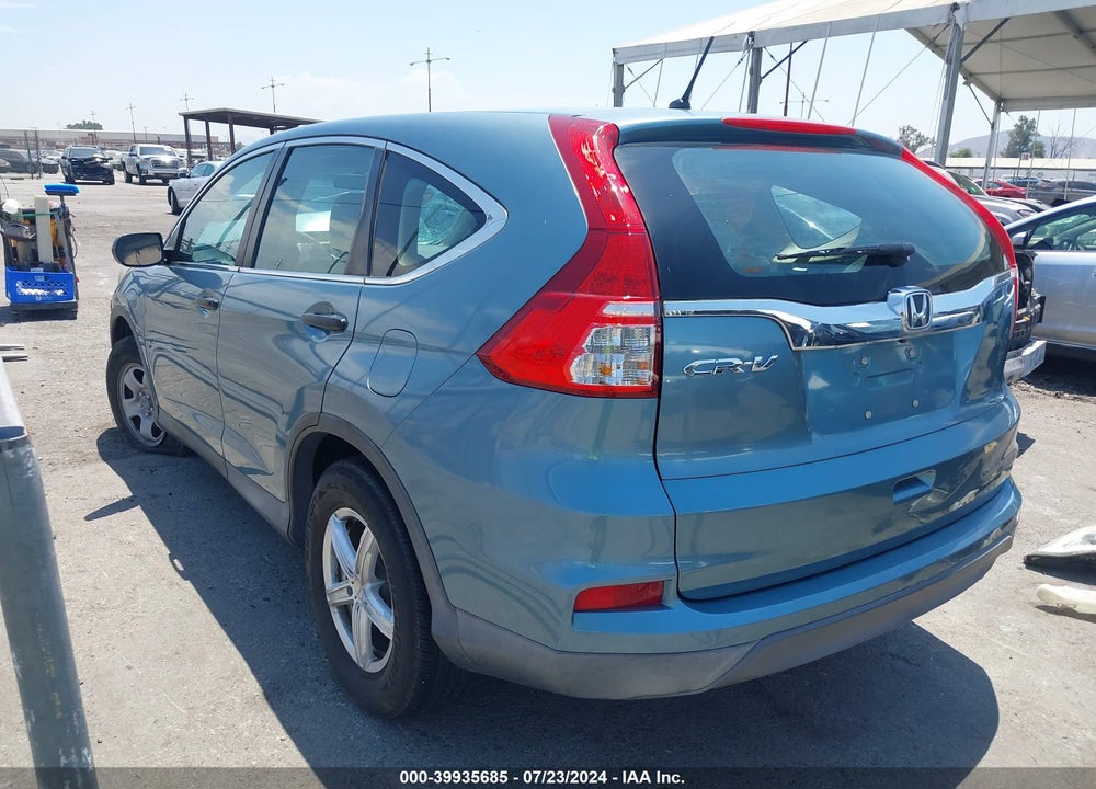 2015 HONDA CR-V LX VIN: 2HKRM3H32FH552624