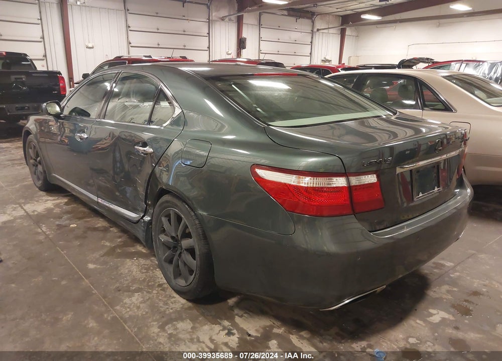 2008 LEXUS LS 460 VIN: JTHBL46F585068584