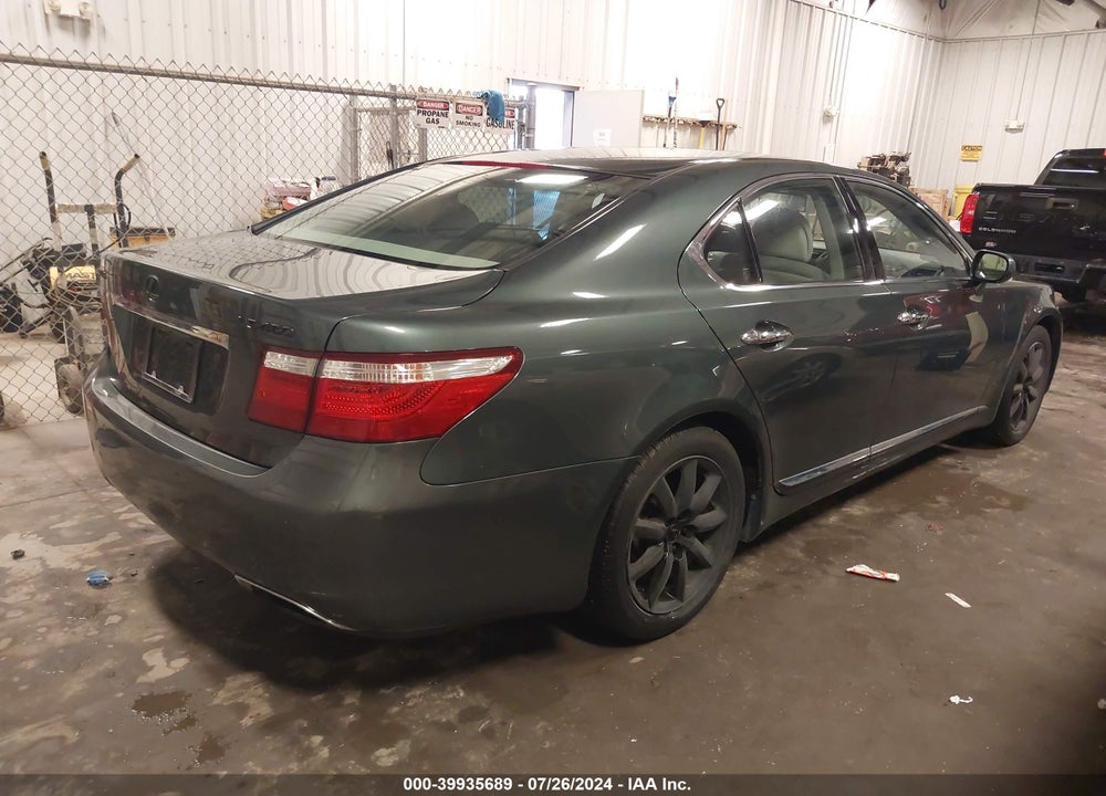 2008 LEXUS LS 460 VIN: JTHBL46F585068584