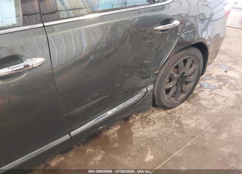 2008 LEXUS LS 460 VIN: JTHBL46F585068584
