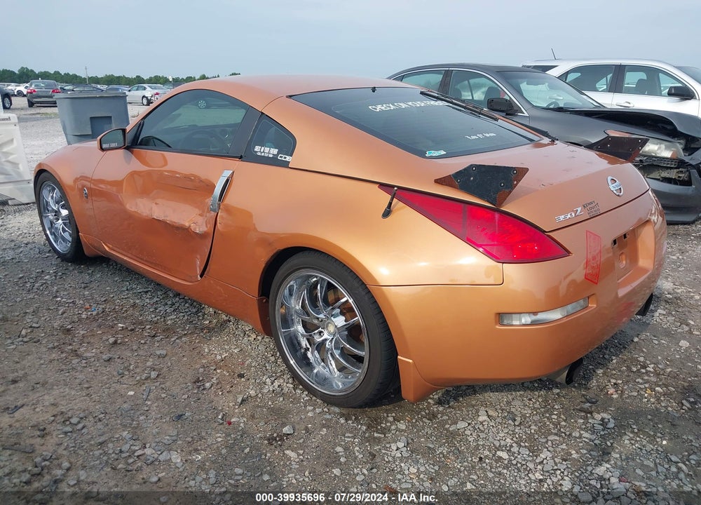 2003 NISSAN 350Z VIN: JN1AZ34DX3T107121