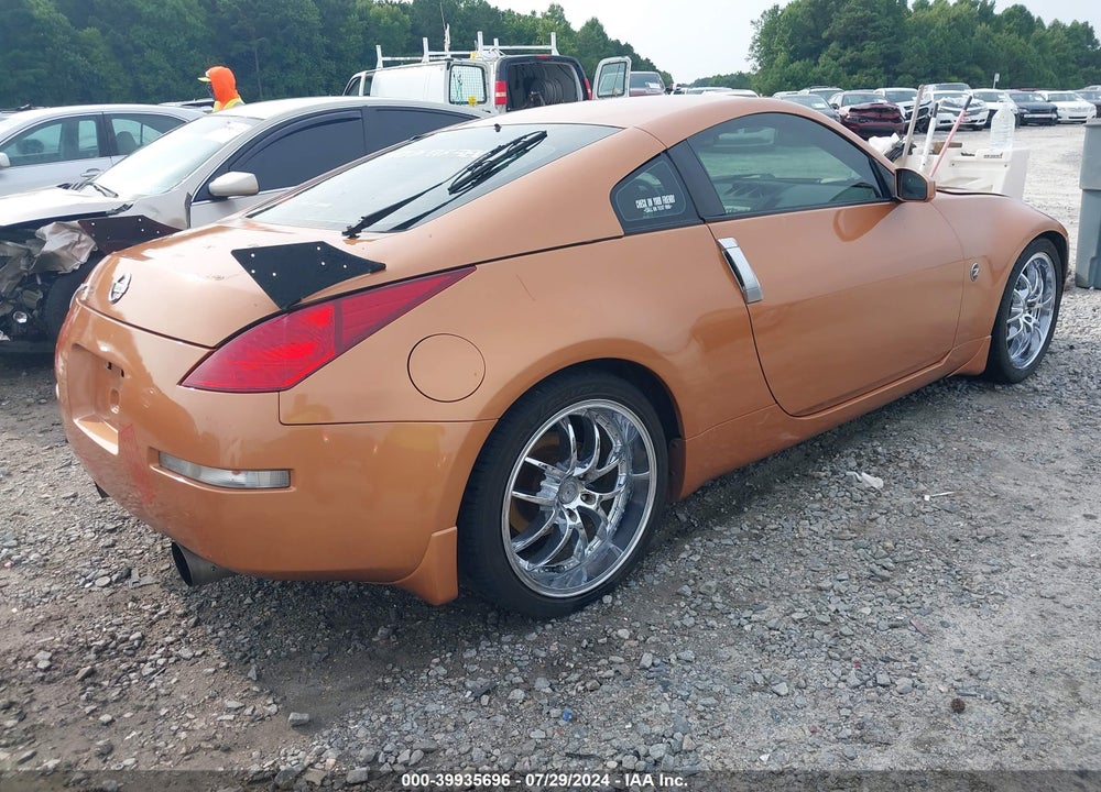 2003 NISSAN 350Z VIN: JN1AZ34DX3T107121