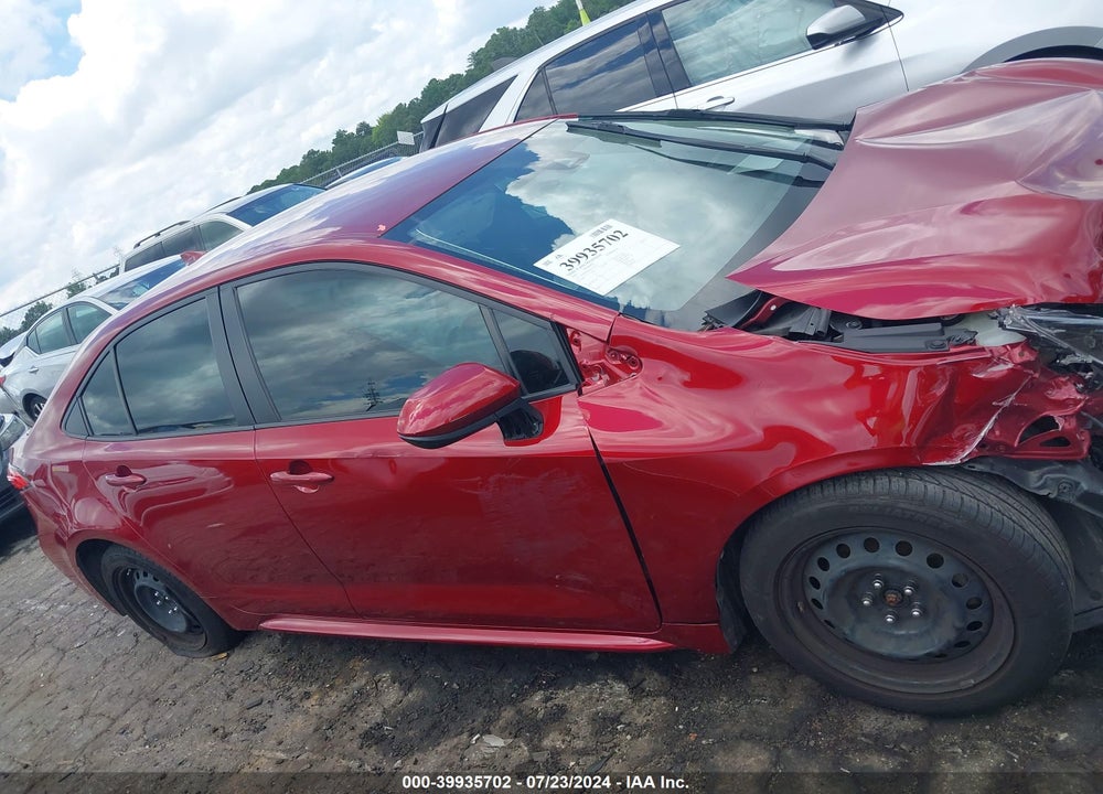 2022 TOYOTA COROLLA LE VIN: JTDEPMAE4NJ219337