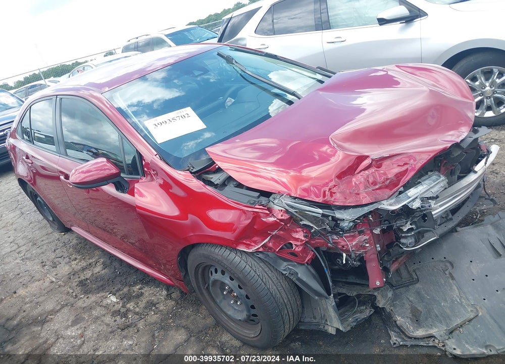 2022 TOYOTA COROLLA LE VIN: JTDEPMAE4NJ219337