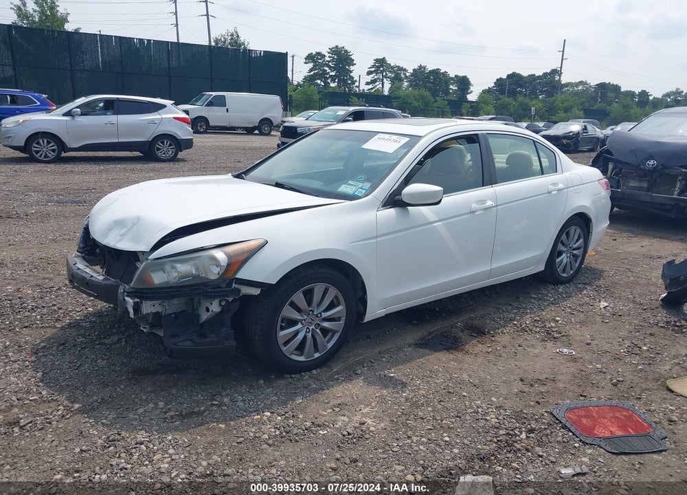 2012 HONDA ACCORD 2.4 EX-L VIN: 1HGCP2F8XCA113102
